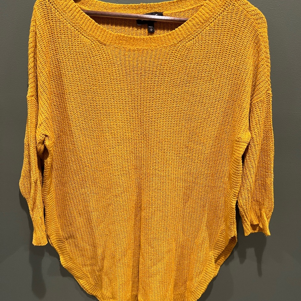 Women's Mustard Sweater